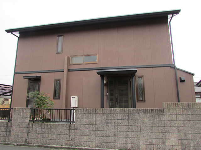 岡山市南区 A様邸　外壁及び屋根塗り替え工事施工後