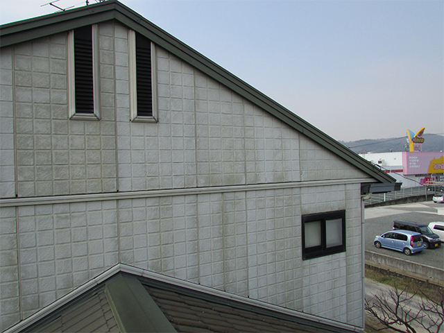 倉敷市下庄 K様邸　屋根外壁塗り替え工事施工前