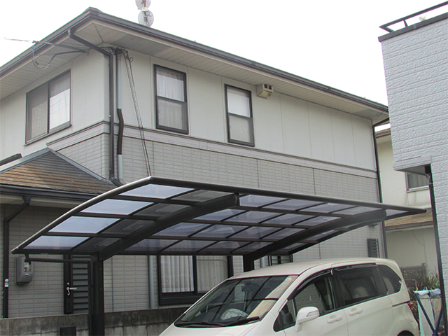 岡山市中区 K様邸　屋根・外壁塗り替え工事施工前