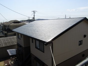 屋根の完成