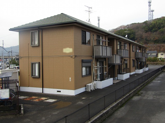 岡山市東区のアパート完成