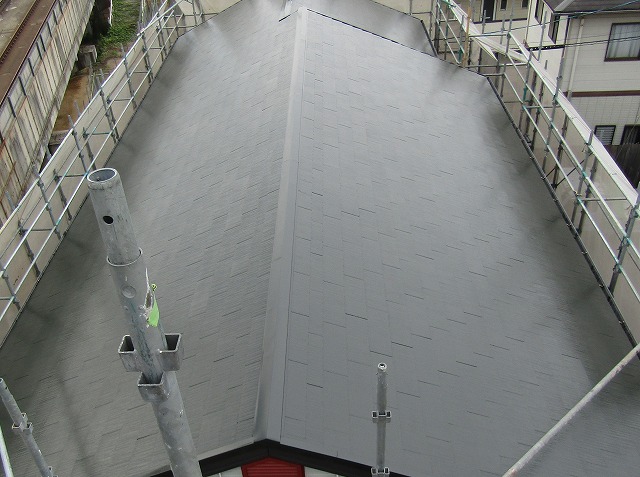 屋根の塗り替え完成
