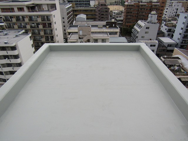 １１階建てのビルの屋上