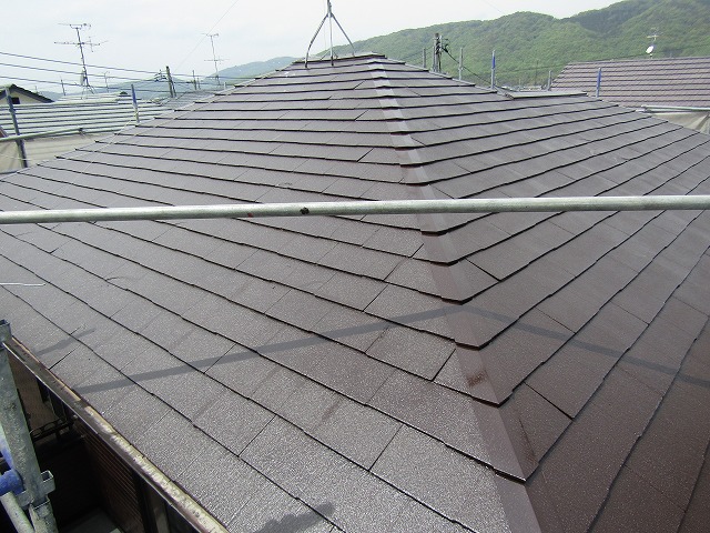 屋根の完成