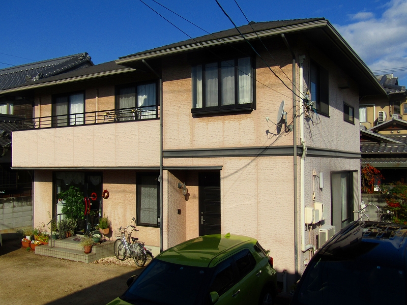 施工前の住宅