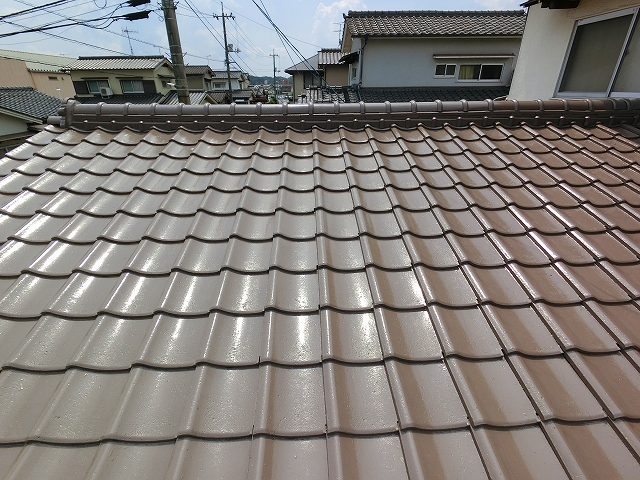 屋根塗装　施工後