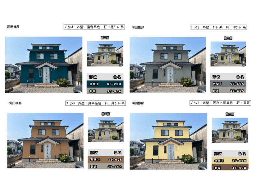 カラーシミュレーション