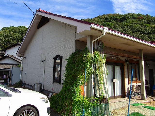 外壁塗装工事施工前全景