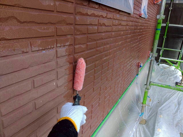 WBアート工法の下塗り