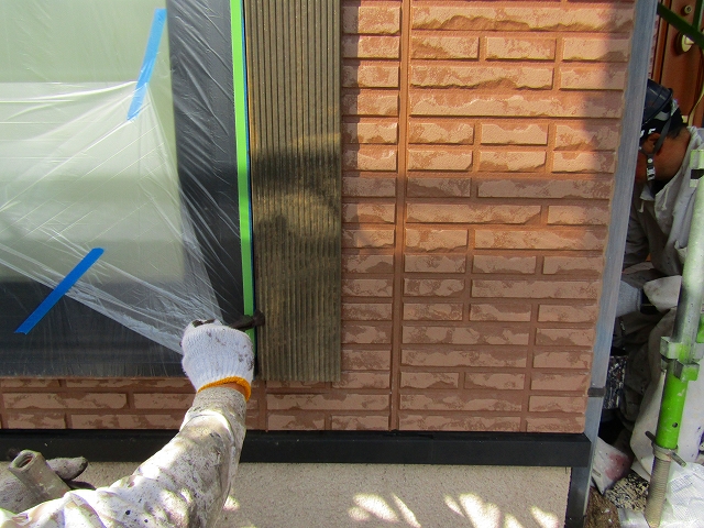 外壁　付帯部の塗装