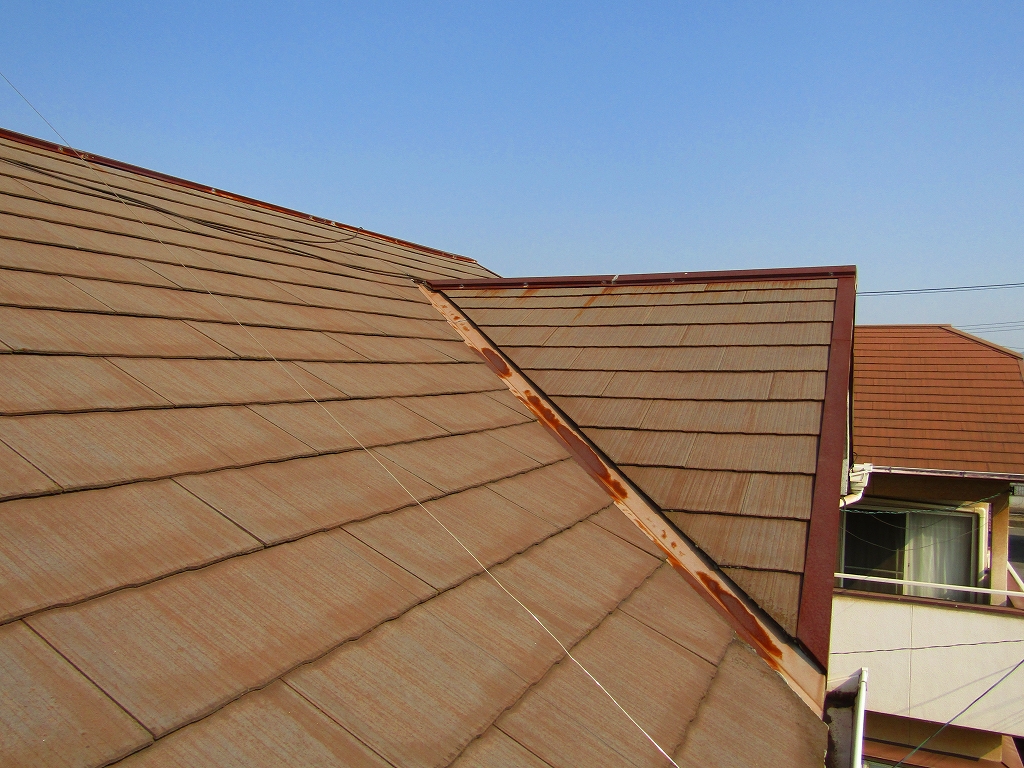 屋根の劣化のようす