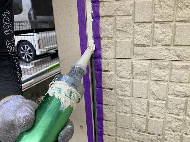 コーキング打ち替え