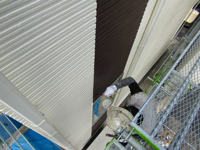 外壁塗装の仕上げ