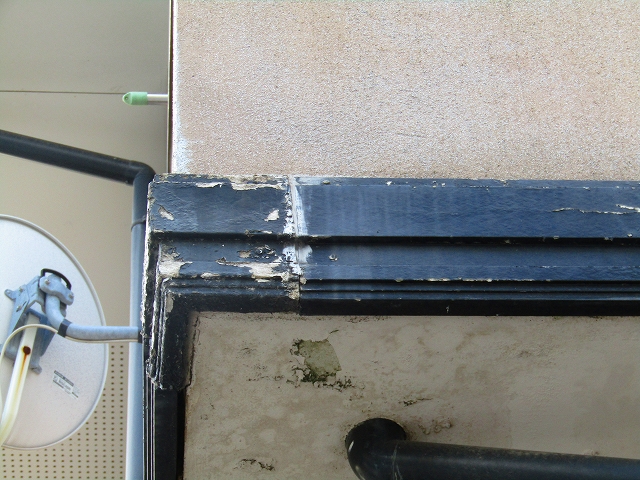バルコニー軒裏の腐食