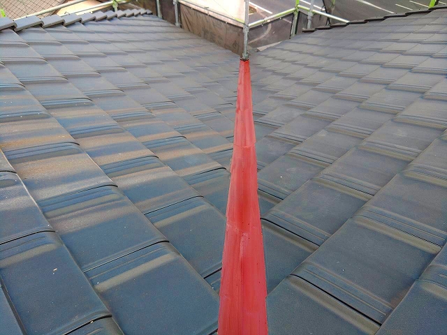 谷板金の塗装　サビ止め