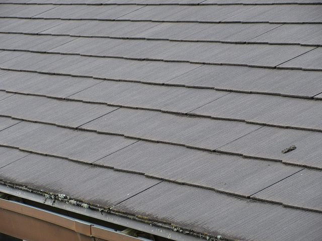 屋根南面の劣化状況