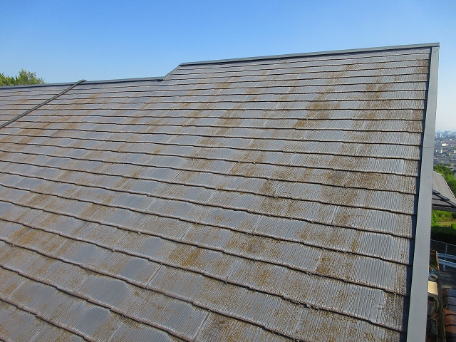 屋根の塗装前