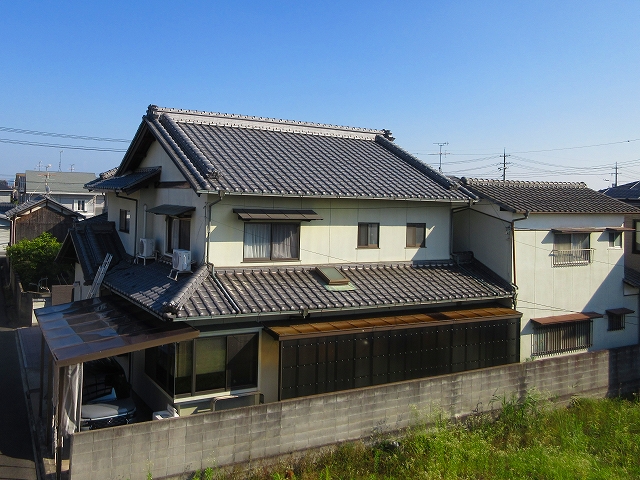 施工前の屋根外壁