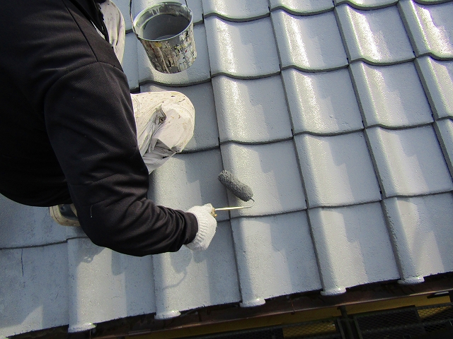 屋根の塗装