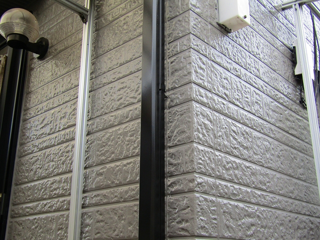 外壁塗装　完成