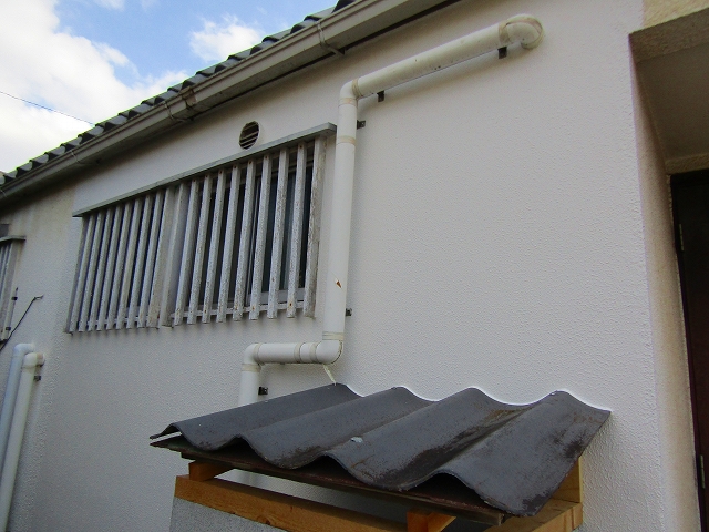 モルタル外壁の修繕工事完成