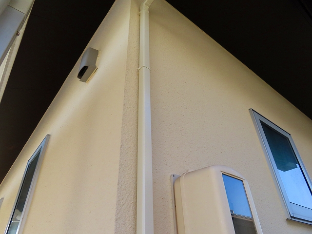 外壁、樋の塗装完成