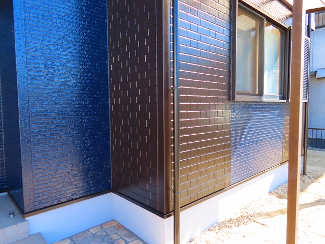 塗り分けのラインが美しい仕上がり