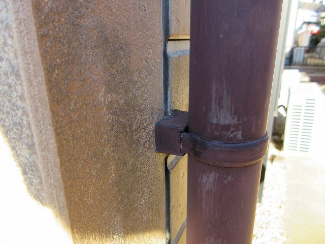 樋の色褪せ、コーキングの劣化