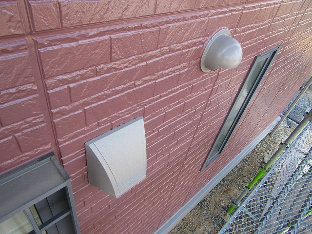 外壁塗装、パーツ塗装完成