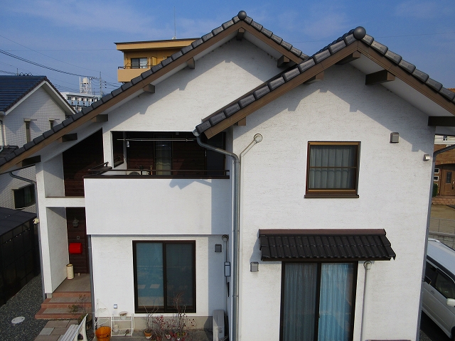 外壁塗装工事　施工前